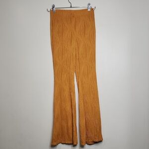 SHEIN Golden Textured Pants